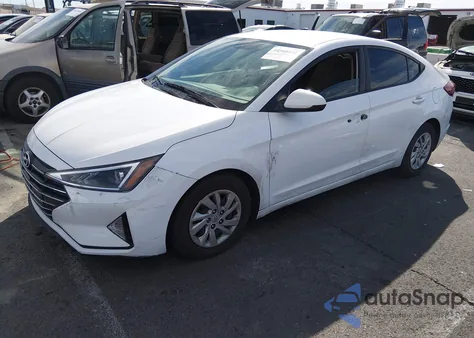 2019 Hyundai Elantra Se z USA, uszkodzony, nr VIN 5NPD74LF1KH495514